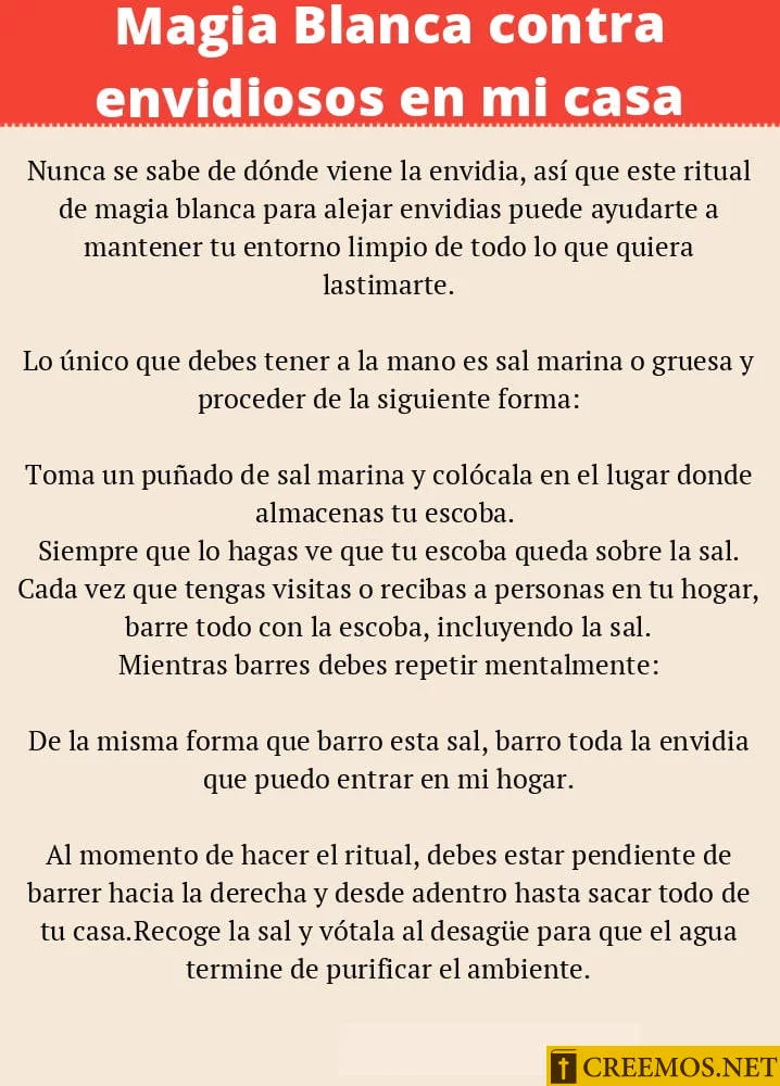 Magia blanca para alejar envidias Magia Blanca Contra Envidiosos en mi Casa