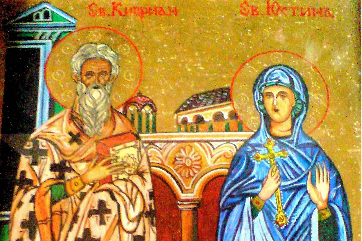 Oración a San Cipriano y Santa Justina