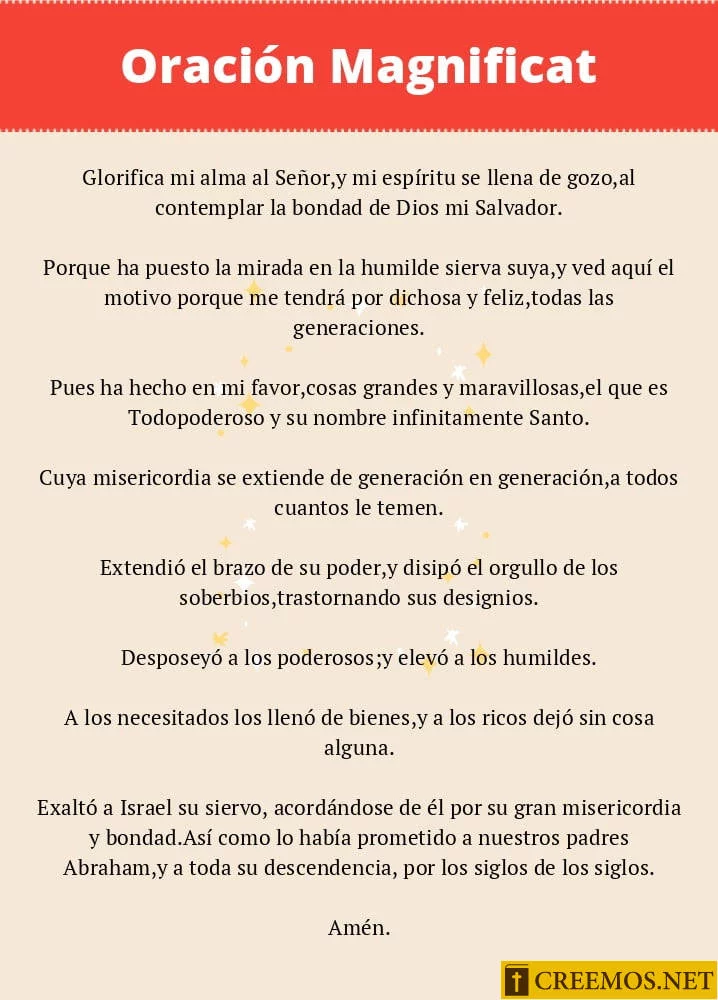 Oración a la Magnífica
